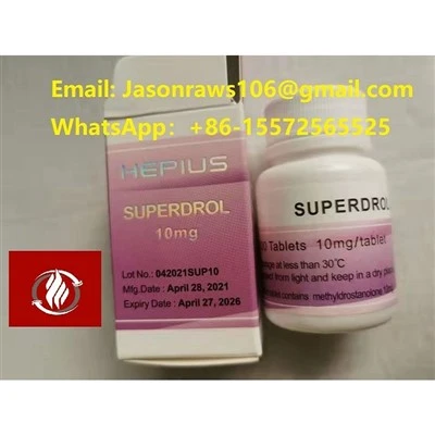 Superdrol (methasterona) esteroide CAS: 3381-88-2