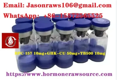 BPC157 10mg+GHK-CU 50 mg+TB500 10mg Total 70 mg/vial para culturismo