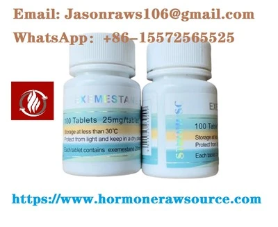 Aromasina del estroma (exemestano) 25mg*100 para el culturismo CAS: 107868-30-4